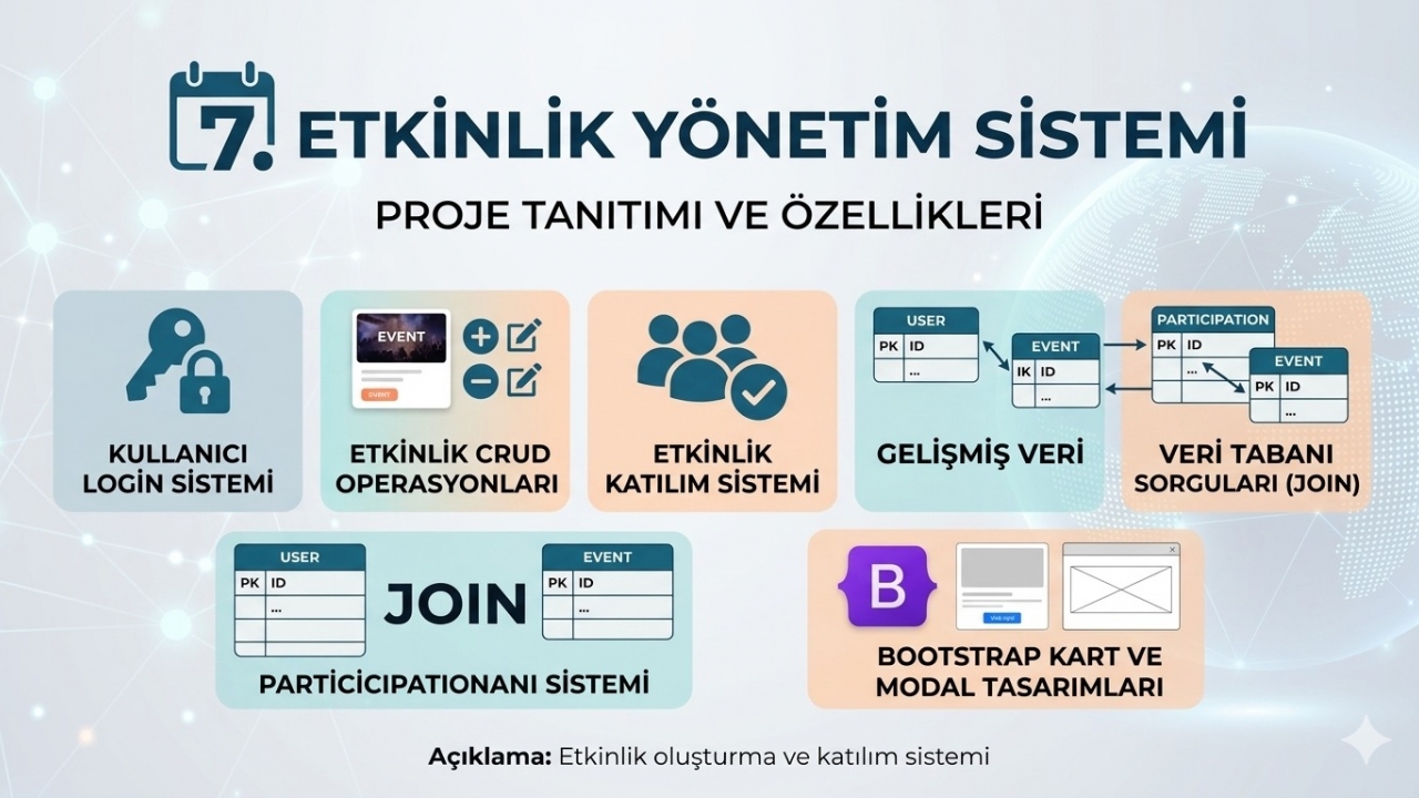 ETKİNLİK SİSTEMİ PROJESİ Resmi